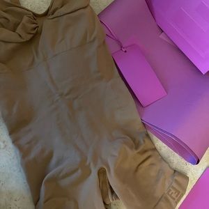SKIMS Fendi Sculpting Mid Thigh Bodysuit